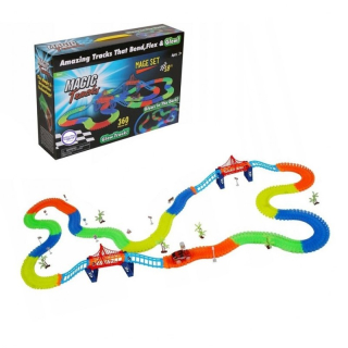 WooPie Car Racetrack Luminous Auto Mag