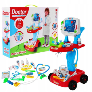 Trolley Sada malého doktor Doctor EKG príslušenstvo