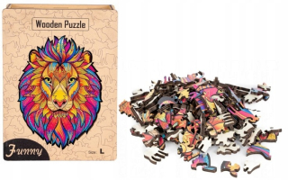 Unikátny Puzzle pre dospelých Lew Hit na darček