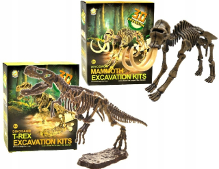 Výkopy Kit 2in1 Dinosaury 3D kostra T-REX