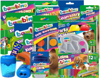 Školská vrstva Bambino Mega Set do školy