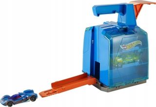 EXHAUST Prenosný GARAGE kufor Hot Wheels