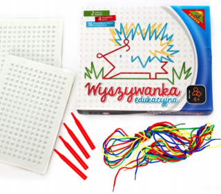 VZDELÁVACIE výšivka COLOR STRINGS