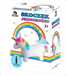 Odolné nafukovacie skákanie jednorožec