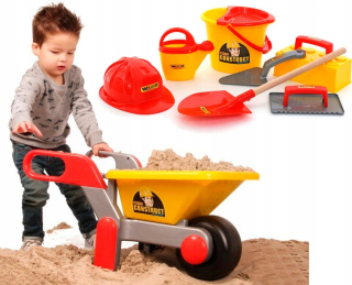 Wader Large sandbarrow + murárske doplnky 8 ks