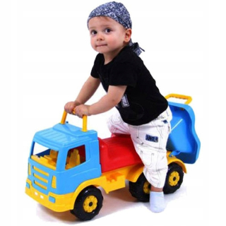 Brodivých vtákov Polesie 6614 Car Ride Tipper pichliač