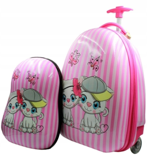 Detský kufor - Kufrík pre dieťa a pet backpack lacné