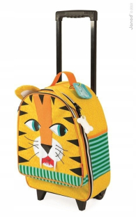 Detský kufor - Kufor pre deti, cestovanie na tiger kolesá