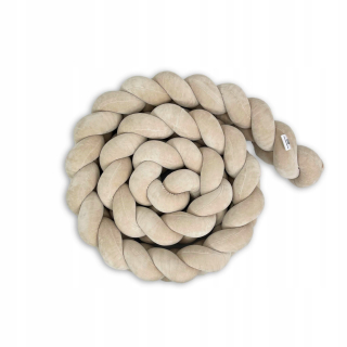 Chránič do detskej postielky - Dellone Braid 300 cm Velor Protector nový