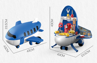 Workshop s náradím Airplane2in1 Big Set IW138