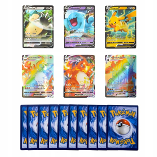 Pokémon - Francúzska verzia Pokemon karta V VMAX GX Tag