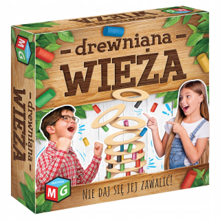 Drevená veža Creative bloky 53el
