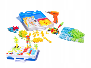 Skrutkovač puzzle bloky v 4W1 237EL kufri.