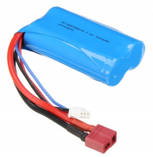 Wltoys 7.4V 1500mAh batéria 12427 12423 12428 - 0123