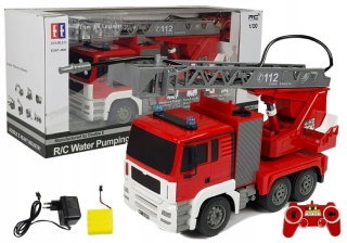Hasičský voz R / C 1:20 na diaľkové ovládanie Double E
