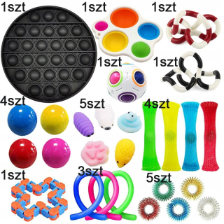 Extrudované hračky proti stresu jazyk set X27