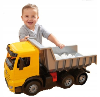 Sklápač Obrie Mercedes Lena 3 nápravy, max. 150 kg