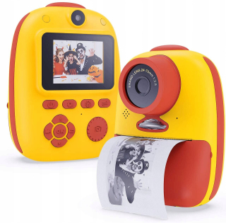 Xddias digitálny fotoaparát s SD karta 32 GB tlač