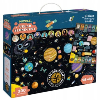 Xplore Team puzzle Solar System platidlo 300 el.