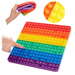XXL 30cm senzorické hračky push bublina pop