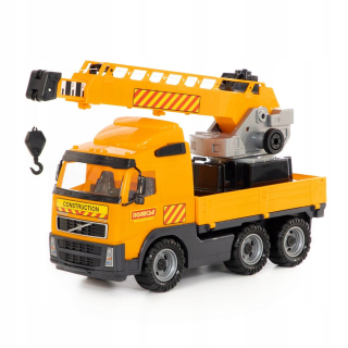 XXL Truck Volvo Crane hračka pre domáce záhrady