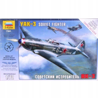 Yak-3 sovietsky bojovník
