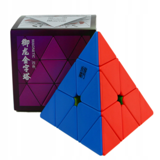 YJ Yulong Magnetic Pyraminx Stickerless Bright