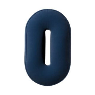 Detský dekoračný vankúš - Yellowtipi vankúš čísel 0 NAVYBLE BLUE