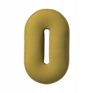 Detský dekoračný vankúš - Yellowtipi vankúš čísel 0 Olive Green