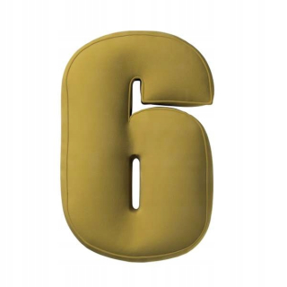 Detský dekoračný vankúš - Vankúš Yellowtipi 6 Olive Green Olive
