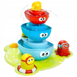 Yookidoo Toy Bath Water Fountain Boats
