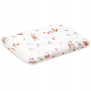 Detský vankúš - Yosoy Bamboo Cushion 40x30 Forest Friends
