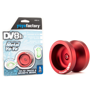 Yoyo Metal Yoyofactory DV888 červená