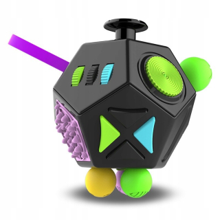 Anti -Stress Toy Fidget Spinner Cube 12 strán