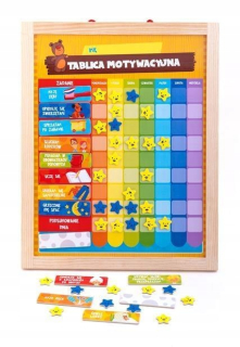 Drevená hračka - Trefl motivácia board