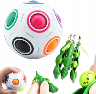 Antistresové hračky Fidget Toys Bubble Bean