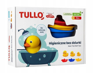 Hračky do vane 6 PCS. Kačice lode Tully