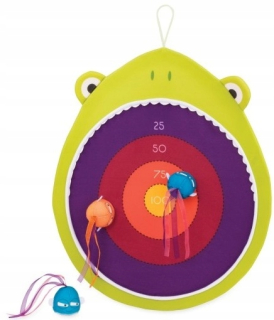 Frog Dart Dart Šípky Šípky na suchý zips B.Toys