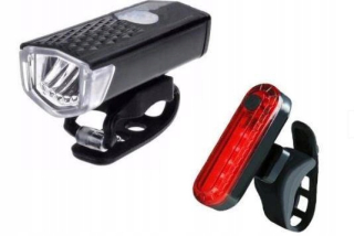 ZD41B LED LED predná zadná časť bicykla na USB