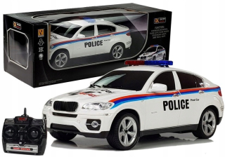 Diaľkové ovládané polícia Auto Kupé R / C 1:14