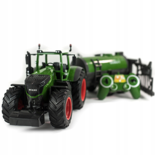 BIG TRACTOR diaľkové ovládanie RC z tankera