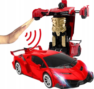 Diaľkovo ovládané ručne Auto Robot 2W1 + Pilot 889