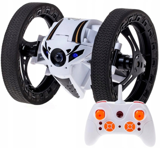 Diaľkovo ovládaný robot odskočiť auto skokov žiariace