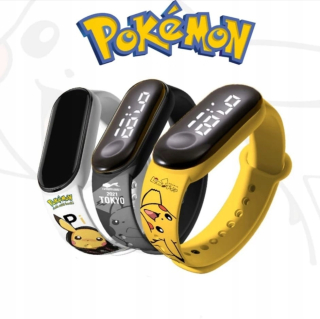 Detská elektronická hodinová skupina Pikachu Pokemon