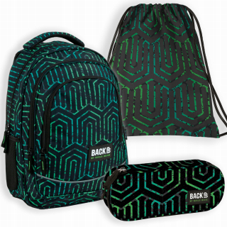 SET 3V1 BACKPACK TAŠKA NA PENCESS UP 3 - D