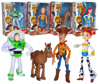 4 číselných údajov BUZZ TOY STORY JESSIE ASTRALCHUDY