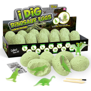 Archeologický set X12 osvetlené dinosaurami