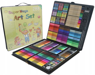 ARTISTIC SET pre maľovanie 288 PCS kufra