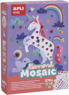 SET umelecké Diamond Mosaic Apli 5+ DETI