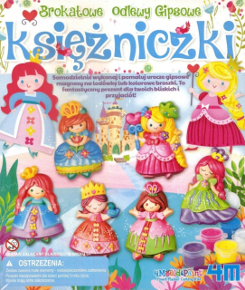 Sada umelecké sadrových odliatkov princeznej